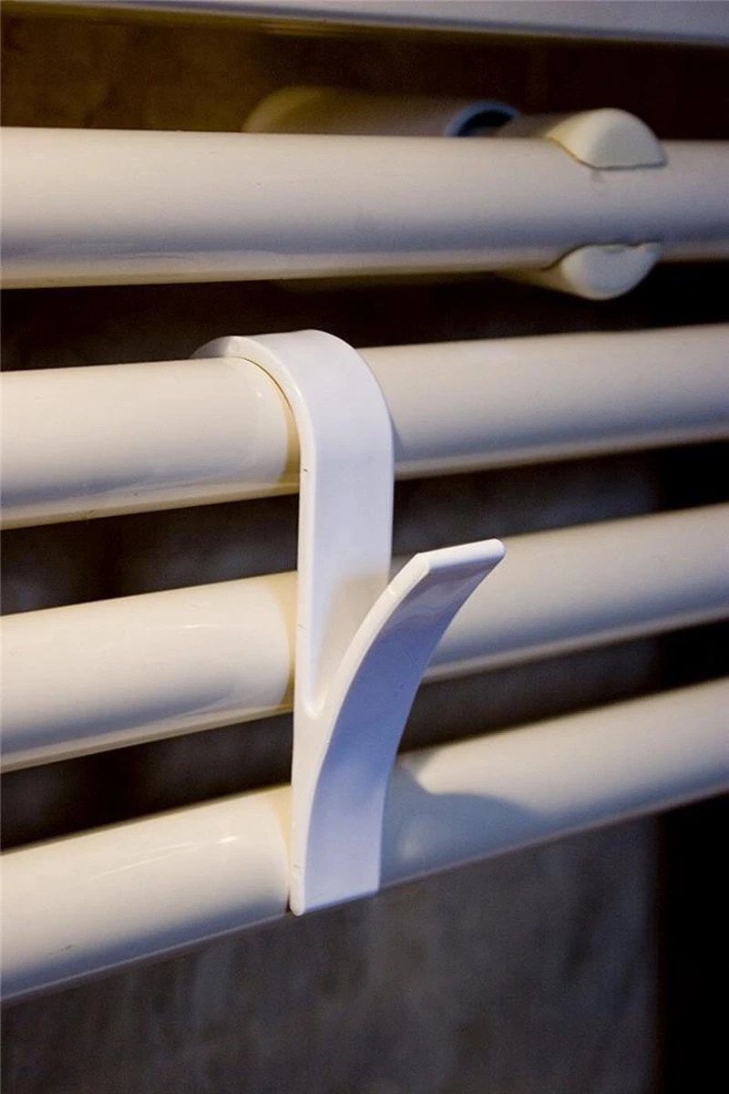 Merkloos 6x Handdoek Haak - Kleding Haak Voor Radiator - Handdoek Houder Hangend Aan Verwarming - Badkamer Haken Hangend 5 Merkloos 6x Handdoek Haak - Kleding Haak Voor Radiator - Handdoek Houder Hangend Aan Verwarming - Badkamer Haken Hangend - Afbeelding 3