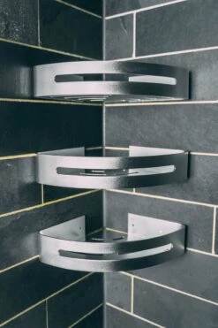 Sens Design Doucherekjes Set Van 3 - Doucherek Zonder Boren - Zilver -Merkloos Shop 800x1200 39