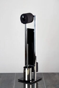 WENKO Toiletbutler Rivalta RVS Glanzend - Toiletborstel Met Houder, Toiletrolhouder En Reserverolhouder -Merkloos Shop 802x1200