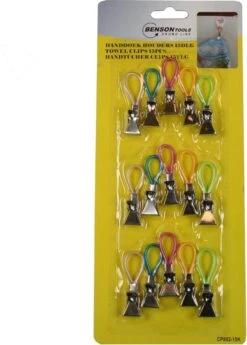 Merkloos Benson Handdoekhouders - Handdoekclips - 15 Stuks -Merkloos Shop 859x1200