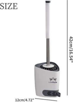 Wc Borstel Met Houder Vrijstaand - LuxeRoyal Toiletborstel Met Houder – Siliconen Wc Borstel -Merkloos Shop 863x1200