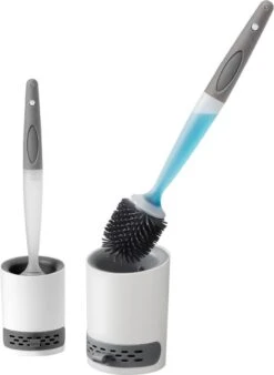 Mdxl® Siliconen WC Borstel Met Zeepdispenser - Hervulbaar - Vrijstaand Of Hangend - Sneldrogend, Hygiënisch & Antibacteriële Werking - Zonder Boren - Toilet Brush - Toiletborstel Houder - Lekbak 17 Mdxl® Siliconen WC Borstel Met Zeepdispenser - Hervulbaar - Vrijstaand Of Hangend - Sneldrogend, Hygiënisch & Antibacteriële Werking - Zonder Boren - Toilet Brush - Toiletborstel Houder - Lekbak -Merkloos Shop 878x1200 1