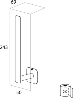 Tiger Colar - Reserverolhouder - Zwart 22 Tiger Colar - Reserverolhouder - Zwart -Merkloos Shop 891x1200 2