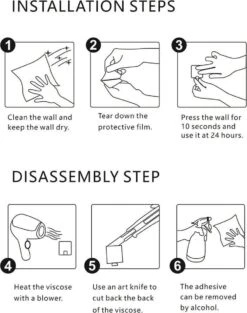 Framehack Handoekhaak 3 In 1- Ophanghaak Zonder Boren - Zelfklevend - Drie Haken - Handdoekrek - Badkamerhaakjes - Kapstok - Badkamer Accessoires - Handdoekhaakjes - Wandhaak - Muurhaak - RVS - Zwart -Merkloos Shop 948x1200 1
