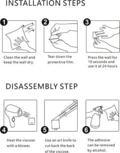 Merkloos Handdoekhaakjes - 3 In 1 Handdoekhaak - Wandhaak - Muurhaak - Zwart -Merkloos Shop 948x1200 2