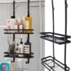 L'eauxe Doucherek Hangend Zonder Boren - Ophangbaar Badkamerrek Aan Douchewand - Opbergrek - Badkamer Accessoires - RVS - Zwart - Cadeau -Merkloos Shop 960x1200 5