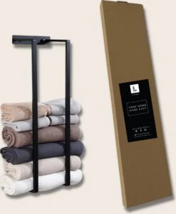 Liviner Stainless Handdoekrek - Handdoekrek Badkamer - Zwart - Handdoekenrek - Handdoekhouder - RVS -Merkloos Shop 986x1200 1